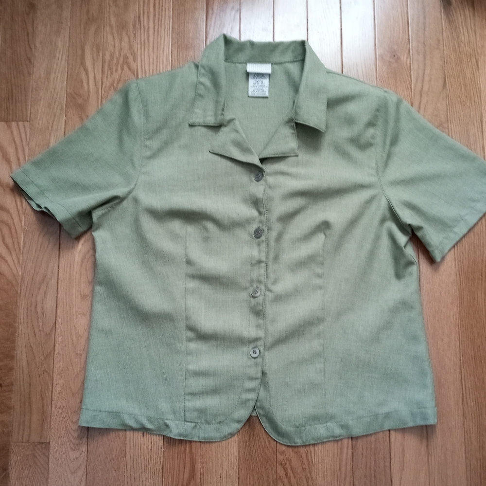 White Stag Ladies 12/14 tie back blouse
